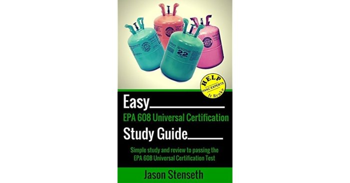 Epa certification study guide pdf