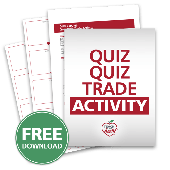 Quiz quiz trade template free