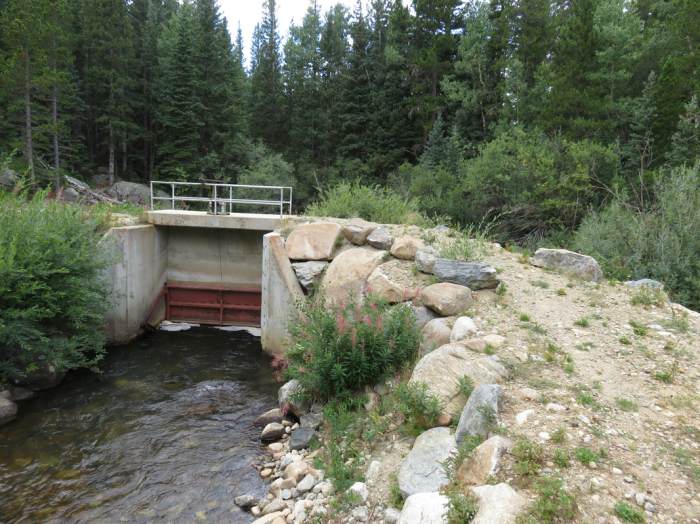 Ditch coffin left company hand boulder districts mine county map