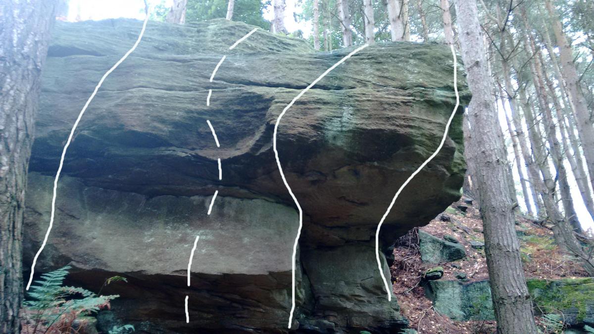 Greater inscription of the crag