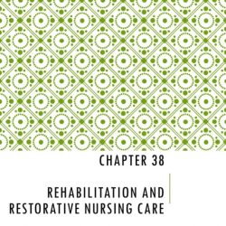 Chapter 9 rehabilitation and restorative care