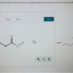 Add curved arrows to the reactants in this reaction